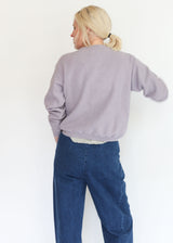 Hina Sweatshirt /Japanese Brushed Fleece - Minimal Gray
