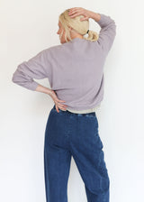 Hina Sweatshirt /Japanese Brushed Fleece - Minimal Gray