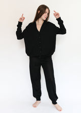 Veil Cardigan - Black