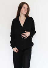 Veil Cardigan - Black