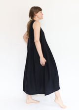 Gored Dress - Indigo