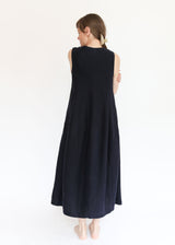Gored Dress - Indigo