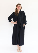 Denim Catalina Button Down Shirt - Black Indigo