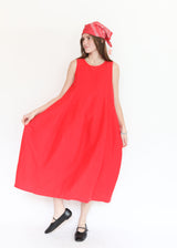 Gored Dress - Cayenne