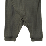 Pointelle Kimono Stretch and Grow - Thyme