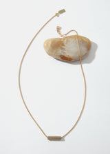LaLoba Necklace - Woven Tube on Chain