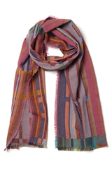 Campanula Wool Scarf - Sherbet