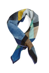Printed Silk Square - Grid