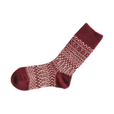 NK0101 Wool Jacquard Socks