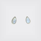 Shiny Tear Drop Studs - EJ2062