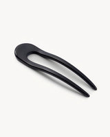 French Hair Pin in Black