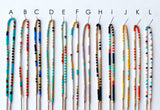 Beaded Bracelets w/ Sliding Clasp