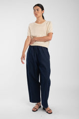 Barrel Pant - Dark Indigo