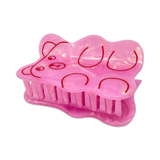 Large Pink Gummy Bear Hair Claw Clip