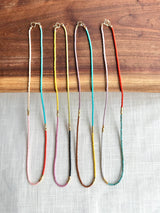 Cassis Beaded Necklace