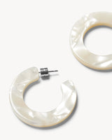 Kate Hoops in White Shell