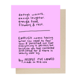 Season of Enough Card