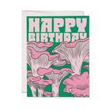 Shroomy Birthday greeting card