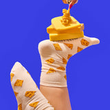Cheese Crew Socks