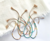 Beaded Bracelet w/ Adjustable Clasp