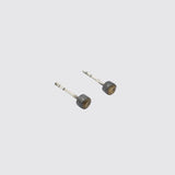 Tiny Faceted Round Stud Earrings - EJ2148