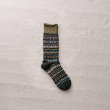 Wool Fair Isle Socks