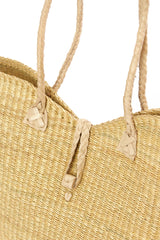 Ghanaian Harmony Tote with Braided Tassel Closure