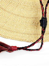 Ghanaian Plain Straw Sun Hat
