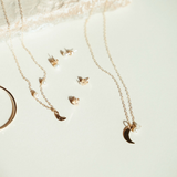 Dreamer Large Moon Pearl Moonstone Necklace