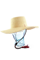 Ghanaian Plain Straw Sun Hat