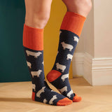 Women's Lambswool Boot / Long Socks