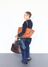 Arcot Basket Bag - Tan