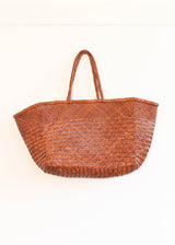 Arcot Basket Bag - Tan