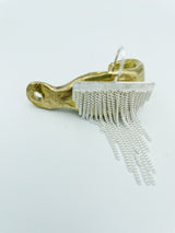 Spears Silver Earrings - HK1804