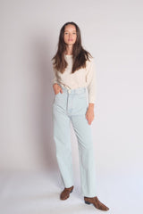 225’s Jean - Pale Blue/Blue Stitch