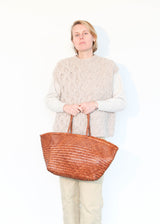 Arcot Basket Bag - Tan