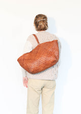 Arcot Basket Bag - Tan