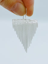 Spears Silver Earrings - HK1804