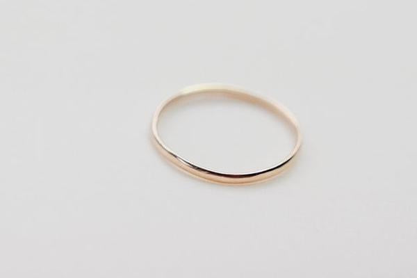 Gold Stacker Ring