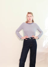 Jesse Kamm 225 jeans 225s Dark Blue Gold Stitch
