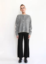Cardigan - Gray/Yellow