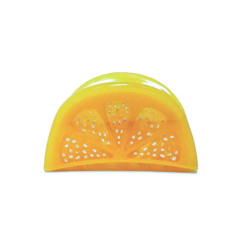 Mini Lemon Slice Hair Claw Clip