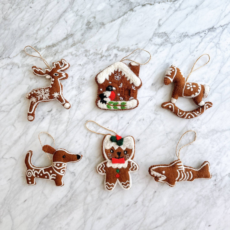 Gingerbread Ornament - Dachshund Dog