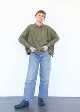 OHMI Typewriter Shirt - Olive