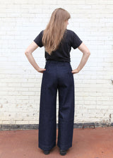 Sailor Pants - Dark Indigo w/ Indigo Stitch