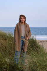 Capote Coat - Tobacco OS