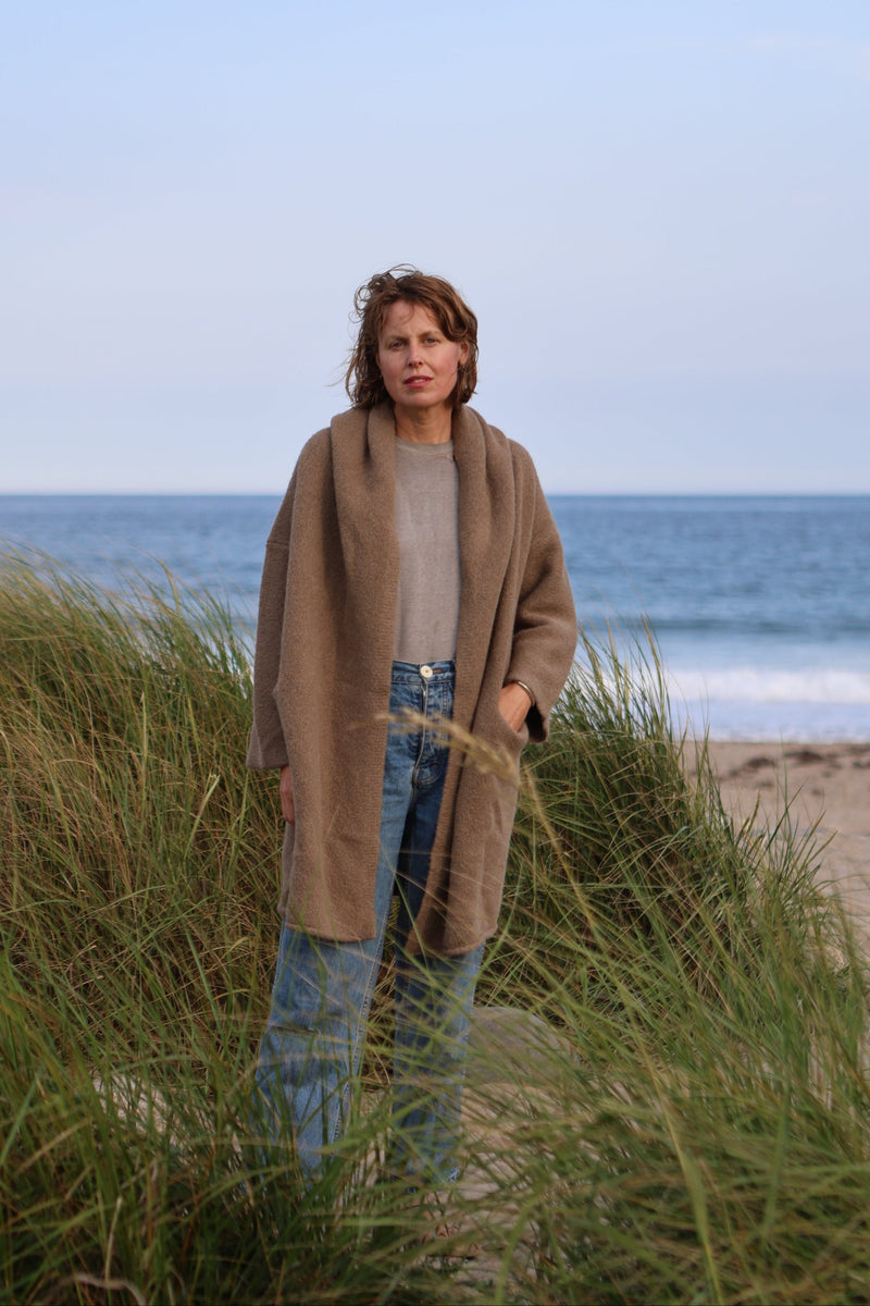 Capote Coat - Tobacco OS