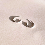 Journey Silver Small Hoop