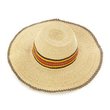 Ghanaian Straw Sun Hat-Assorted Colors & Designs (No Strap)