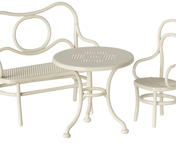 Café Set, Mouse, Small - Off White